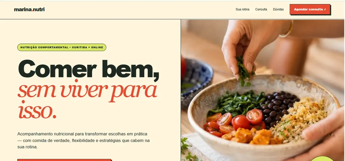 Projeto SitePorAI 1 — visualização em desktop